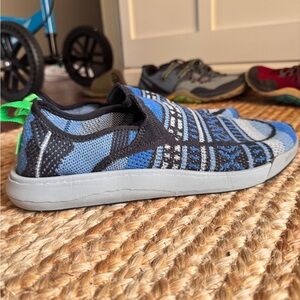 Men’s Sanuk Blue and Black Slip-On Shoes